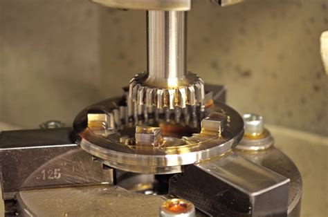 internal gear cutting